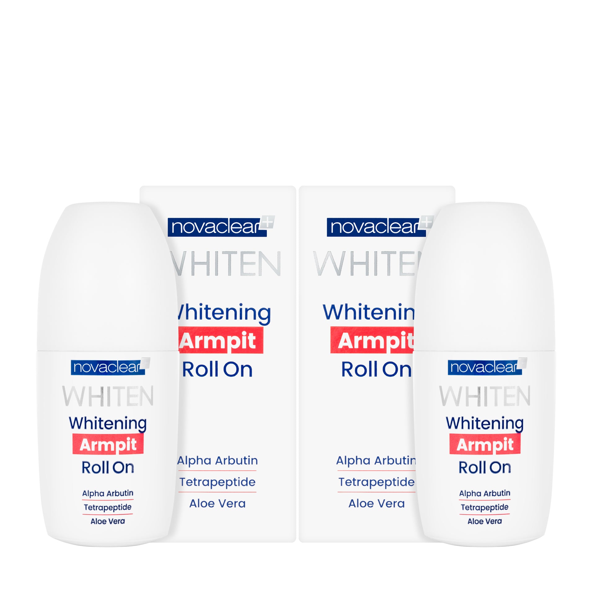 Novaclear Whitening Armpit Roll On 50 Ml 1+1 Offer